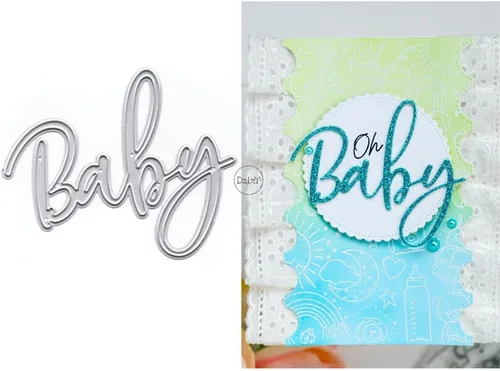 Miniatura 17 de DzIxY Amazing Words - Troqueles de corte de metal para hacer tarjetas, troquelados de papel en relieve, plantillas para máquina de álbumes
