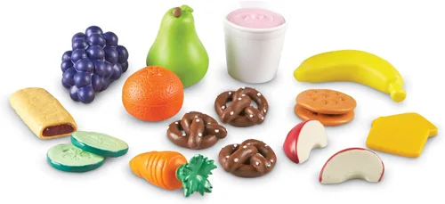 Miniatura 2 de Learning Resources New Sprouts Set de bocadillos saludables - 18 piezas, a partir de 18 meses, juguetes de simulación de alimentos para niños