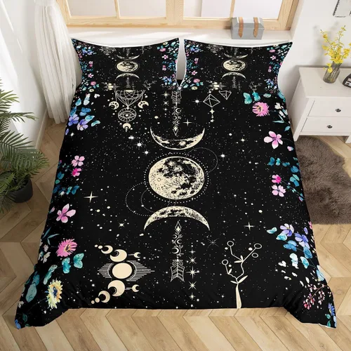 Miniatura 34 de Funda de edredón de hongos salvajes, acuarela, decoración de plantas naturales para exteriores, juegos de ropa de cama para niños, adolescentes