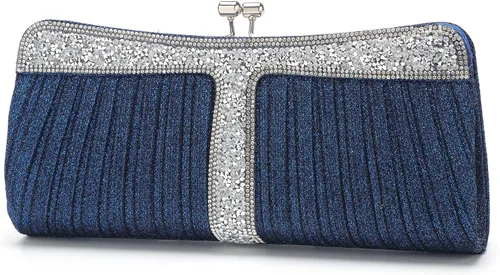 Miniatura 6 de YOJOY Rhinestone Clutch Purses for Women Purses and Handbags Formal Wedding Party Prom Purse Money Bags