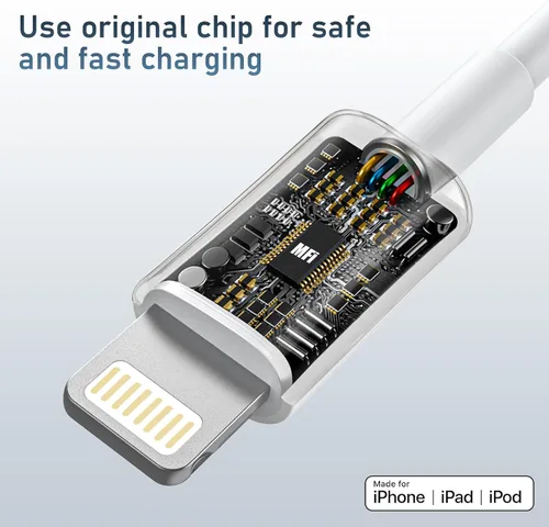 Miniatura 6 de Cargador para iPhone de carga rápida [certificado MFi] USB C con 2 cables USB C a Lightning de 6 pies, compatible con iPhone 14/14 Pro Max/13/13 Pro