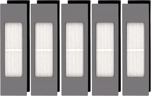 (5 piezas) Filtros HEPA N10 para ECOVACS DEEBOT OZMO N10, N10 Plus, 920, 950, T8 AIVI Max, T9, T5, N5 N7, N8+, N8 Pro Plus, DX55 DX93 DJ65 Kit de