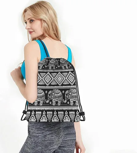 Miniatura 4 de Beabes Acuarela Unicornio Cordón Bolsas Mochila Gimnasio Saco, Multi-a71, Mochilas de viaje