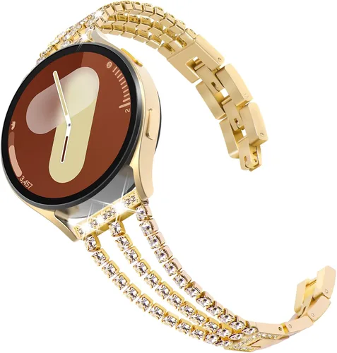 Miniatura 13 de Surace Correa compatible con Samsung Galaxy Watch 7, pulsera de mujer para Galaxy Watch 7/FE/6/5/4 de 1.575 pulgadas, 1.732 pulgadas, Galaxy Watch 6