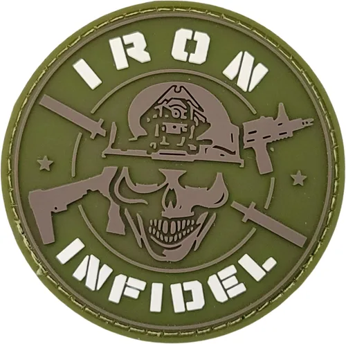 Miniatura 37 de Parche táctico – 1776 FAFO Original 3D PVC Morale Patch – Parches patrióticos estadounidenses resistentes de Estados Unidos para militares, policía