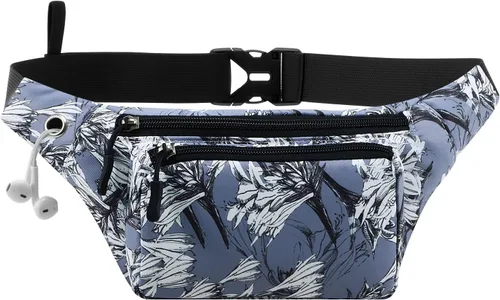 Miniatura 11 de HUA ANGEL Riñonera cruzada para mujeres y hombres, riñoneras de moda, bolsas cruzadas, cinturón, bolsa de teléfono para viajes deportivos