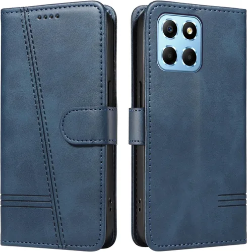Miniatura 33 de Funda con tapa para Huawei Nova Lite 3, protección de 360 grados, a prueba de golpes, de piel sintética, con función atril y 3 ranuras