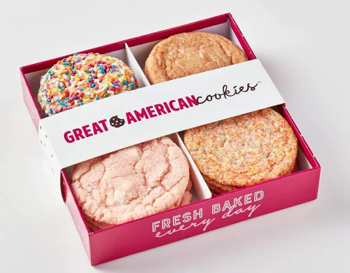 Miniatura 7 de Great American Cookies – 12 galletas assortidas recién horneadas – horneadas a diario, preparadas a mano y nunca congeladas – Ideales