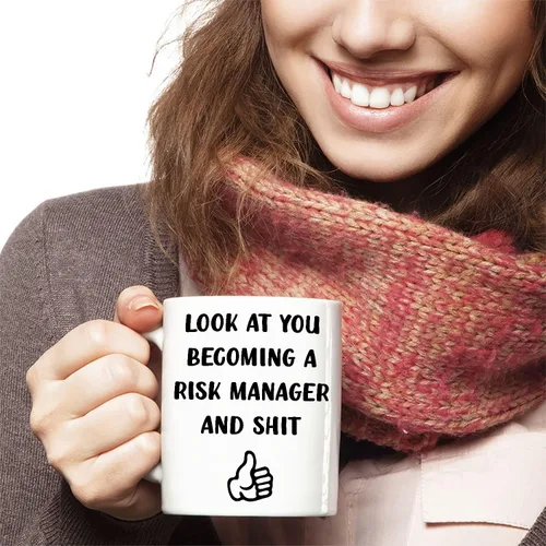 Miniatura 6 de Look At You Becoming A Risk Manager, Institute of Risk Management IRM Finish PHD Mug, Christmas, Birthday Gift, Sarcastic Mugs, Gag Gifts for