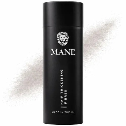 Miniatura 12 de Mane Fibras de construcción del cabello para mujeres y hombres, para cabello fino y delgado, peinado más grueso y completo, oculta las manchas Negro