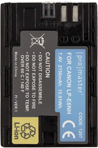 Miniatura 3 de ProMaster Batería de iones de litio para Canon LP-E6NH (modelo 1207)