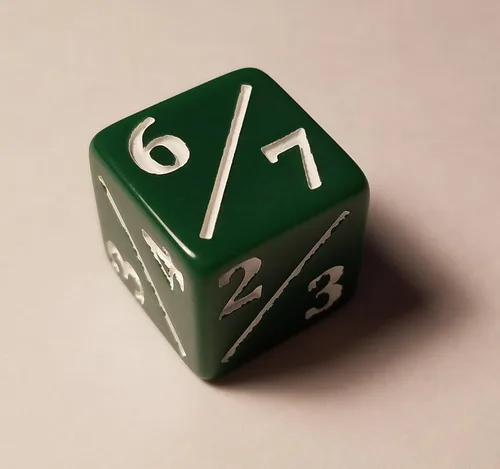 Miniatura 3 de 4 dados Tarmogoyf para magia: The Gathering/CCG MTG/Goyf Dice