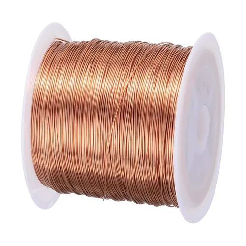 Miniatura 92 de MECCANIXITY - Alambre magnético de calibre 46 AWG - 0.04mm Hilo de cobre esmaltado - Bobina de alambre magnético de 14669 pies (4471m) - 50g Grado F