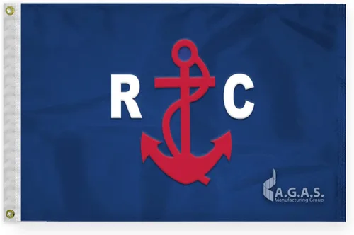 Miniatura 9 de AGAS - Bandera de yate del Comité de Carreras – 12 x 18 pulgadas – Nylon 200D impreso – Bordes cosidos – Ojales de latón – Bandera de barco