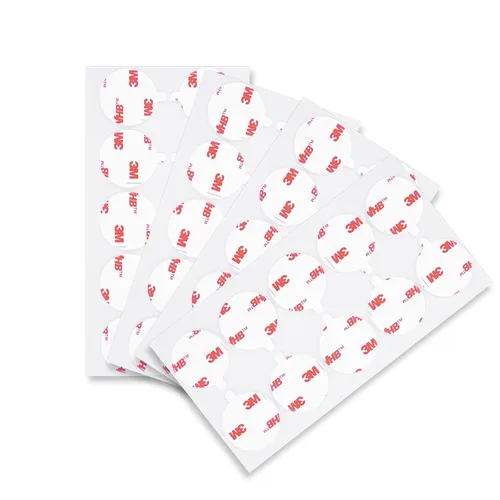 Miniatura 15 de 3M - Almohadillas adhesivas redondas de doble cara de diámetro de 1 pulgada, 20 unidades, 5925 cuadrados de cinta de montaje negra, almohadillas
