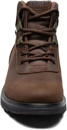Miniatura 5 de Nunn Bush Luxor - Botas alpinas impermeables para hombre, tobillo chukka de cuero ligero