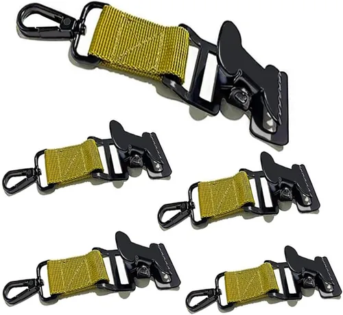 Miniatura 10 de ZHIRONGFA - Soporte de clip para guante de bomberos para correa de equipo de trabajo, herramientas de secado de rescate de seguridad para ropa