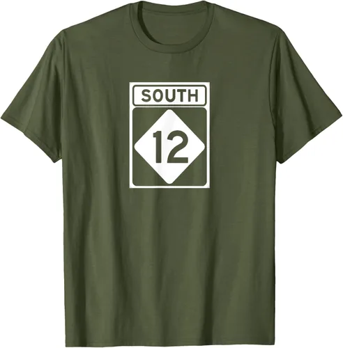 Miniatura 79 de Highway 12 South NC Outer Banks North Carolina Hwy - Camiseta, Negro, S
