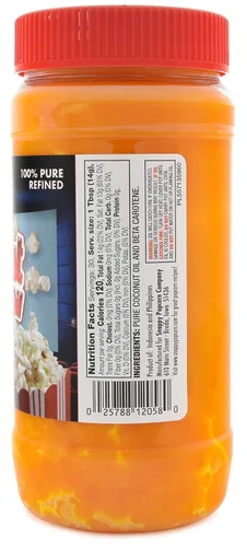 Miniatura 4 de Snappy Granos de palomitas de maíz blancos, 2 libras, aceite de coco de color puro, 15 onzas, sal de palomitas de maíz con sabor a mantequilla, 19