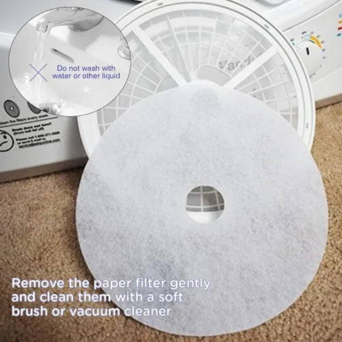Miniatura 4 de 20 filtros de escape universales para secadora de tela, de alta calidad, duraderos y fáciles de limpiar, filtro de pelusa compatible con Panda Magic