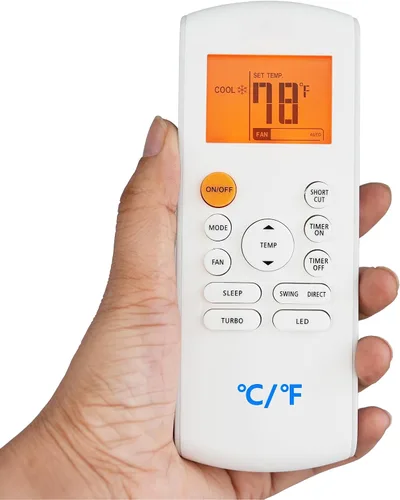 Mando a distancia de repuesto para Midea MRCOOL FRIMEC Klimaire aire acondicionado RG57A6/BGEFU1 RG57E1/BGEU1 RG52A2/BGEFU1 RG57F3 (B)/BGEFU1 RG57H3
