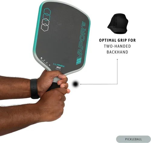 Miniatura 6 de Ayuda de entrenamiento de pickleball diseñada para potencia, precisión y control Herramienta de agarre multiposición para retroalimentación real