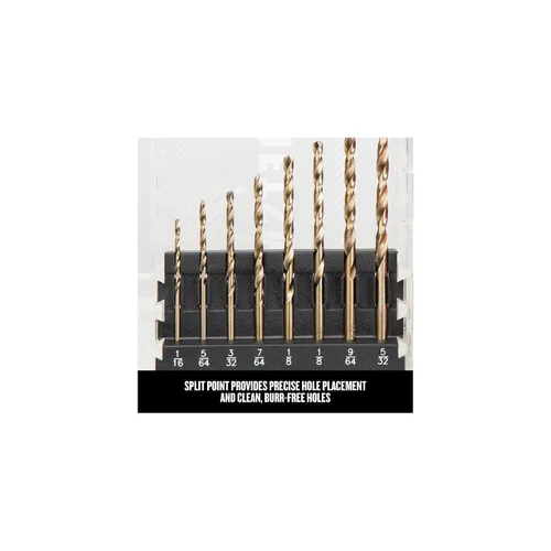 Miniatura 4 de CRAFTSMAN Juego de brocas de óxido de oro de 14 piezas para madera, plástico o metal (CMAM2214)