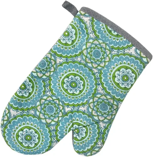 Miniatura 3 de American Linen Juego de manoplas de horno y soportes para ollas, juegos de toallas de cocina y paños de cocina, guantes de horno, paños de cocina