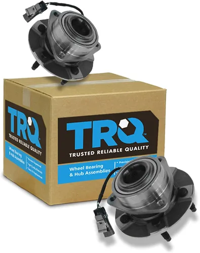 Miniatura 176 de TRQ Juego de buje y rodamiento trasero de 2 piezas compatible con Audi TT 2000-2006 TT Quattro, Volkswagen Beetle 1998-2010, Golf 1998-2005, Jetta
