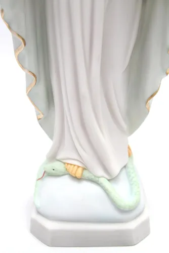 Miniatura 6 de Vittoria Collection Estatua católica de Virgen María de Gracia de 16 pulgadas, escultura católica hecha en Italia
