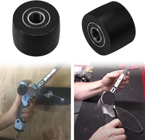 Miniatura 4 de Rodamiento neumático de lijadora de correa 3037PAR 3037 Conjunto de polea se adapta a la herramienta neumática Astro - Acero - Inc 1,2,3,61
