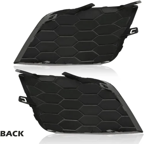 Miniatura 5 de G-PLUS Cubiertas de luz antiniebla, bisel de rejilla, compatible con Nissan Sentra 2016 2017 2018 2019, accesorios para lámpara antiniebla, cubierta