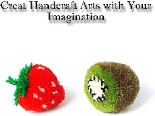 Miniatura 6 de Fabricantes de pompones - Juego de herramientas para hacer pompones de 4 tamaños con tijeras pequeñas, manera fácil de hacer pompones