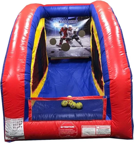 Miniatura 18 de Juegos de marco de aire sellado Ultralite Lanzamiento de bolas y bolsas Incluye marco, panel, soplador integrado, bolas y bolsa para patios