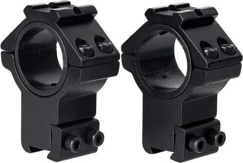 25.4/30/34mm Scope Rings, Medium/High Profile Scope Mounting Ring for 11/21mm Rail with Picatinny Top Rail Cover Heavy-Duty Screws, 2 Pack