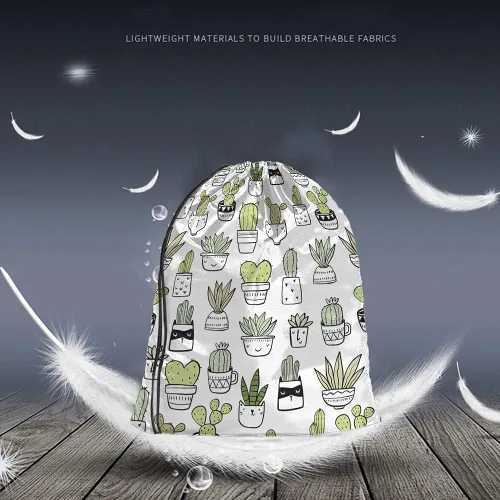 Miniatura 2 de Beabes Notas musicales Bolsas con cordón Mochila Bolsa de gimnasio Bolsa con cordón, Multi-a147, Mochilas de viaje