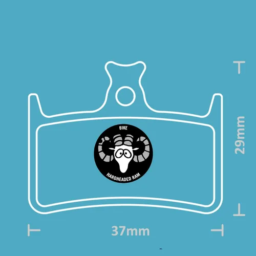 Miniatura 5 de 2 pares de pastillas de freno de bicicleta sinterizadas para Hope E4, RX4, DBP/59, Mono, Tech 3, Tech Evo, HBSP323S, HBSP323R.. La pieza de repuesto