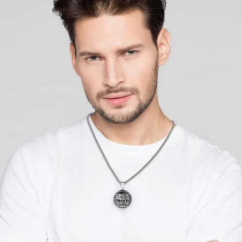 Miniatura 3 de Star Wars Stainless Steel Necklaces for Men, Character Pendant Designs, 22" Box Chain