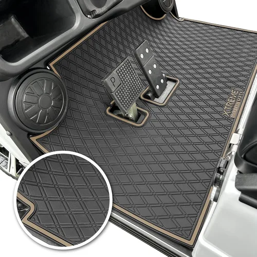 Miniatura 9 de Alfombrilla de goma compatible con modelos Evolution Classic Plus/Pro, Forester, Turfman (17-22) de carrito de golf Protección de revestimiento