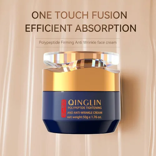 Miniatura 3 de Qinglin Crema facial, crema para arrugas, crema para eliminar arrugas, polipéptido tensante y crema antiarrugas para mujeres y hombres (2)