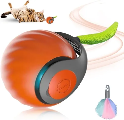 Miniatura 10 de Upgrade Speedy - Juguete para gatos con cola 3.0, juguete interactivo para gatos de interior, juguete interactivo para gatos de interior, recargable