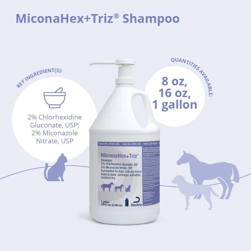 Miniatura 2 de MiconaHex+Triz Champú para perros, gatos y caballos, galón