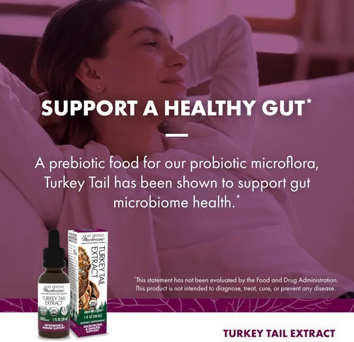 Miniatura 5 de Host Defense Extracto de cola de pavo – Suplemento de apoyo para la salud digestiva y la respuesta inmune – Suplemento de hongos para el microbioma