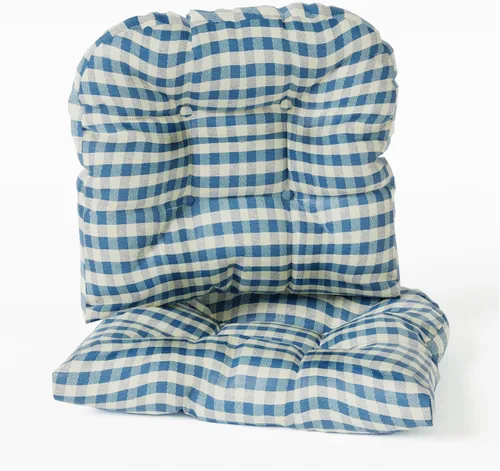 Miniatura 74 de Klear Vu Gripper Overstuffed - Cojines universales antideslizantes para silla de comedor para decoración de cocina o uso de oficina, almohadilla