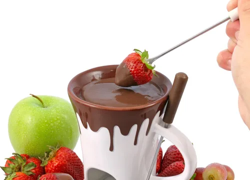 Miniatura 4 de Swissmar F12064 Juego de tazas de fondue de chocolate nostalgia de 4 piezas