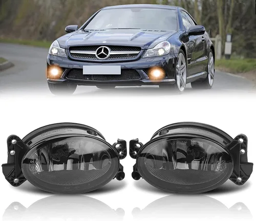 Miniatura 8 de TangMiGe Faros antiniebla para Mercedes Benz C250 C350 CLS500 E320 E350 E550 G550 G55/G63/G65/R63/SL55 AMG GL320 GL450 GL550 ML320 ML350 ML450 550