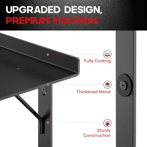Miniatura 3 de Soporte de pared para esterilla de yoga, estante de almacenamiento de accesorios de yoga, organizador de accesorios de gimnasio en casa, estante
