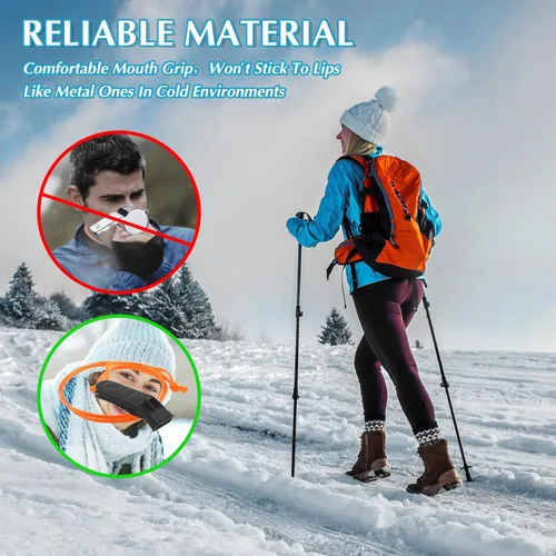 Miniatura 6 de 100 Piezas de Silbatos de Emergencia con Cordón Silbatos de Seguridad y Supervivencia Sonido Fuerte para Seguridad, Camping, Senderismo, Navegación