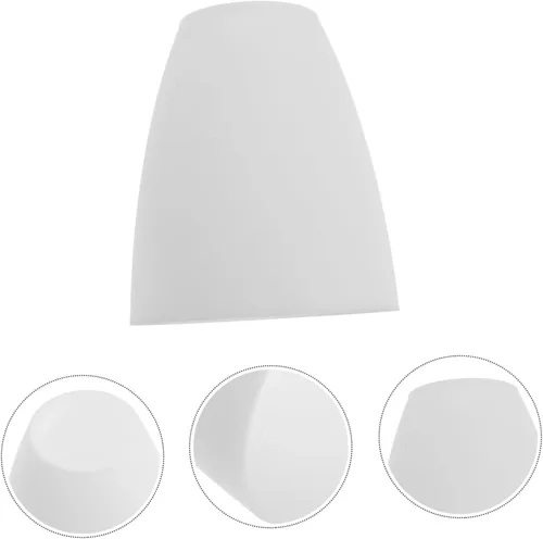 Miniatura 9 de Homoyoyo Pantalla de lámpara de plástico de repuesto, pantalla blanca, herradura, pequeña cubierta de luz de techo, lámpara colgante para mesa