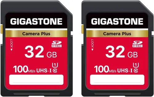 Miniatura 10 de GIGASTONE Paquete de 2 tarjetas SD de 128 GB, cámara Plus, UHS-I U3 Clase 10, tarjeta de memoria SDXC Full HD para cámara digital Canon, tarjeta SD